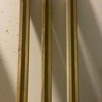 Palo trave quadrato a U da 70 cm altezza 220 cm