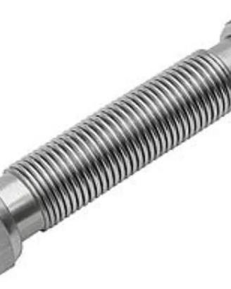 Flessibile Estensibile 90cm Acciaio Inox F-F 1/2" 