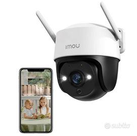 5MP Telecamera Wi-Fi Esterno, Telecamera WiFi 3K,