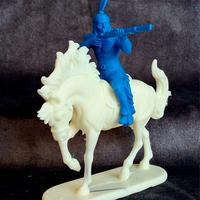 SOLDATINO TNSOLD, INDIANO A CAVALLO 02. 1/30