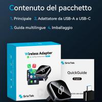 CarPlay Wireless Plug and Play Nuovo 