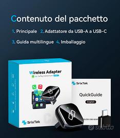 CarPlay Wireless Plug and Play Nuovo 