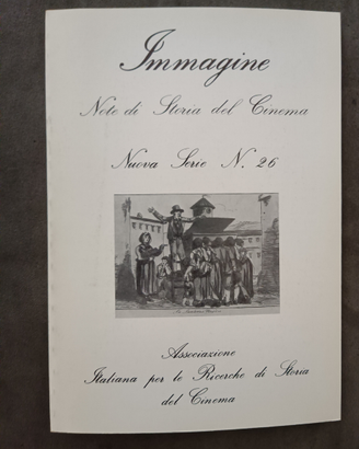 Immagine. Note di Storia del Cinema, n. 26