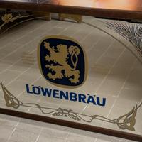 quadro pubblicitario birra Lowenbrau bar pub 