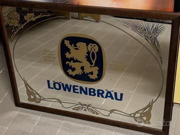 quadro pubblicitario birra Lowenbrau bar pub 