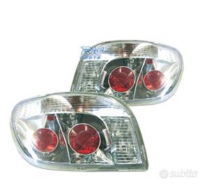 FANALI TOYOTA YARIS 95-05 FONDO CROMATO