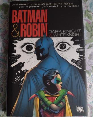 Batman and Robin Dark Knight vs White Knight 