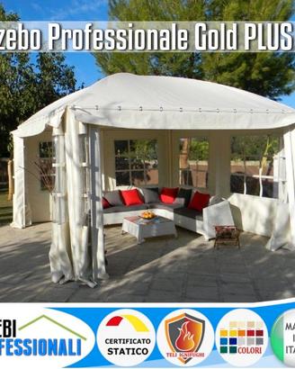 Gazebo professionale 6x6 CERTIFICATO ignifugo box