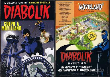 Diabolik albetto colpo a movieland -con brochure