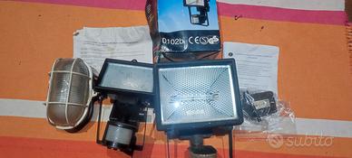 Lotto di 5 Lampade da esterno parete con lampadina