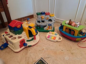 set 4 giochi prima infanzia chicco