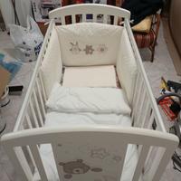 Culla "Cuoricini" Completa