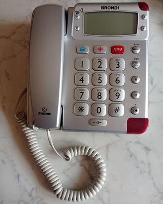 Telefono fisso senior Brondi 
