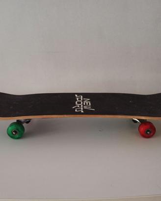 SKATEBOARD con Ruote Luminose