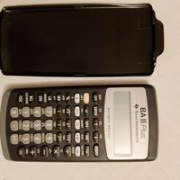 Calcolatrice BA II plus Texas instruments