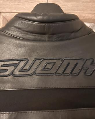 Giacca moto in pelle da donna