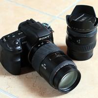 SONY A200 + MINOLTA 24-85mm + 100-300mm