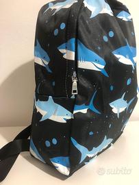Zaino squalo per scuola e tempo libero ( Unisex)