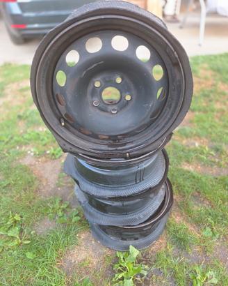 Cerchi in ferro da 16, 5 bulloni gruppo Wolkswagen