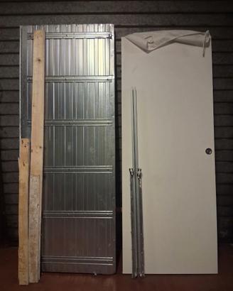 Porta scrigno con controtelaio 80x210