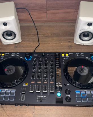 Console DJ Pjoneer DDJ-FLX6 +casse Pjoneer DM40BTW