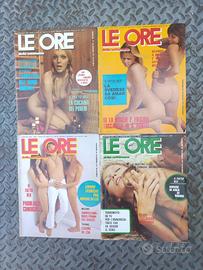 4 riviste le ore della settimana anno 1972 