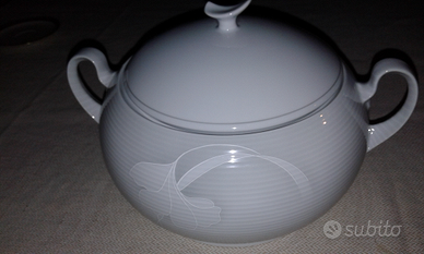 Zuppiera porcellana tedesca Ginori n