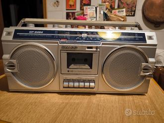 Radio Vintage Boombox Sharp-GF5454  			