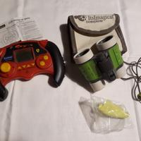 Console portatile e binocolo