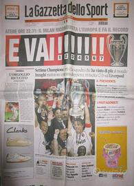 Gazzetta 2007 Milan Liverpool Finale Champions