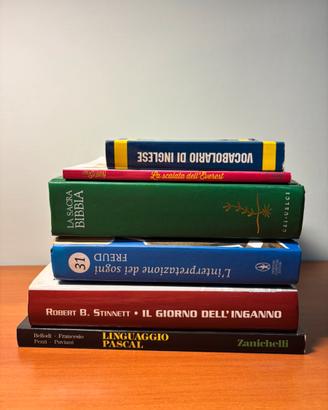 Libri di narrativa e saggistica