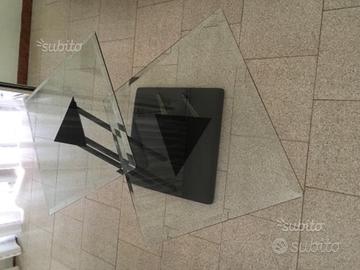 Tavolino in cristallo