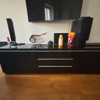 Mobile TV IKEA Besta Burs nero – buone condizioni