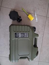 Doccia campeggio con tanica compatibile