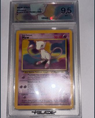 Mew Pokemon Black Star Promo 1999