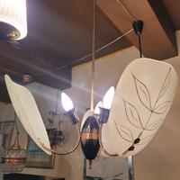 Lampada a sospensione anni'50 Mid-Century 