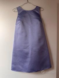 Abito lilla corto Elisabetta Franchi fiocco tg. 40