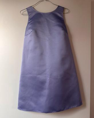 Abito lilla corto Elisabetta Franchi fiocco tg. 40