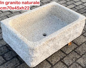 Lavello lavandino per cucina pietra granito 70