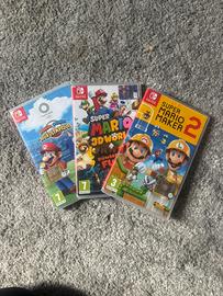 Nintendo Switch - Lotto 3 giochi Super Mario