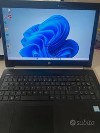 Notebook HP 450 G5 I7 SSD garanzia 12 MESI