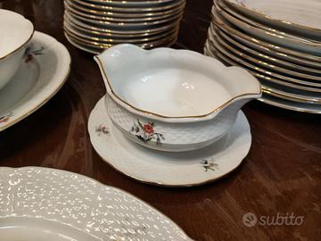 Servizio piatti 42 pezzi porcellana vintage THUN