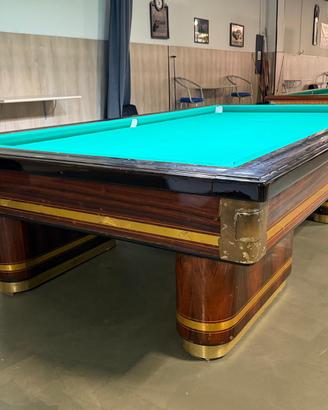 BILIARDO DE BLASI PROFESSIONALE E STECCHIERE MARI