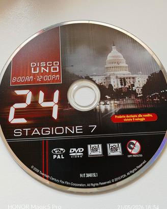 DVD SERIE TV '24' - 7 STAGIONI
