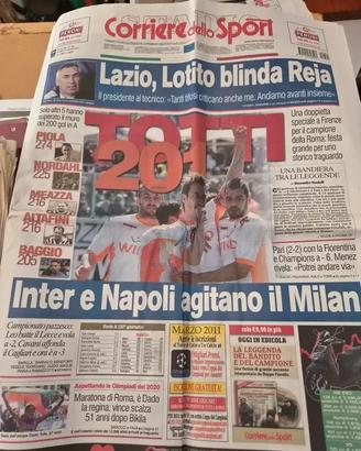 Totti quotidiani Sportivi Marzo 2011 - Corriere de