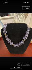Collana in vetro di Murano