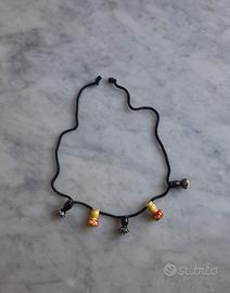 Collana etnica africana con ciondoli