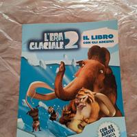 Libro L Era Glaciale 2 con 45 adesivi Mondadori 