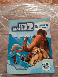 Libro L Era Glaciale 2 con 45 adesivi Mondadori 