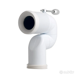 Curva tecnica per vaso traslato scarico a terra